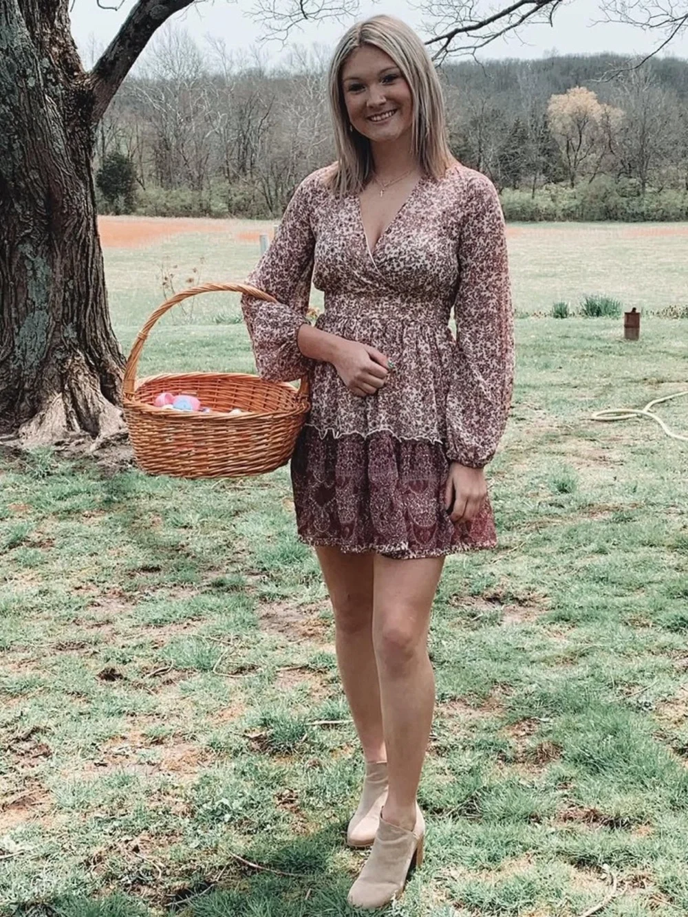 Japna Floral Tiered Dress - Picture 4 of 10